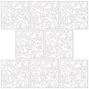 Crtiin 8 Pcs Knockdown Texture Drywall Repair Tool 8 x
