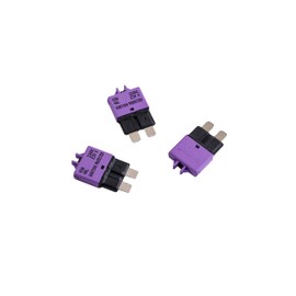 GLOSO Circuit Breakers E39 Manual (T3) Reset Low Profile ATC/ATO (3A - 3 Pack)