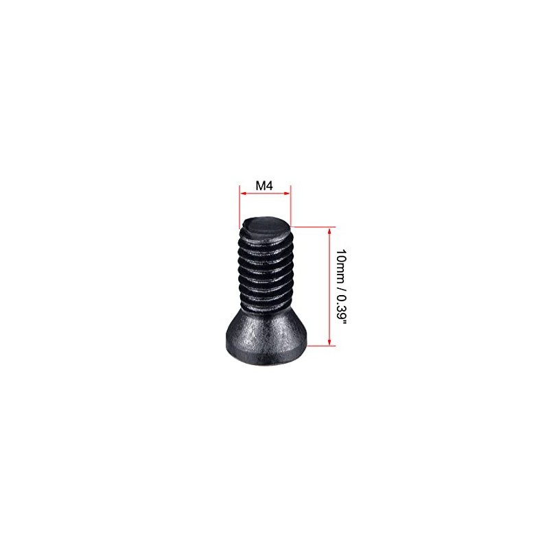 sourcing map Torx Screws Replacement Carbide Insert CNC Lathe M4