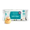 WipeEssentials Baby Wipes, Unscented Hypoallergenic Wet Wipes for Sensitive Skin,