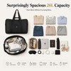 P.travel Foldable Travel Bag, Water-Resistant Lightweight Carry on Duffel Bag