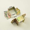 Bed Rail Brackets, Metal Bracket Bed Hinge, 40 mm Square