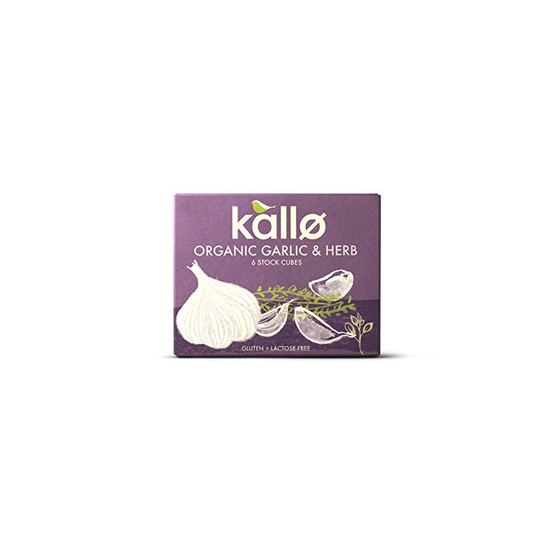 Kallo Organic Garlic and Herb Stock Cubes