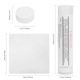 Classycoo Compressed Towel 50PCS Mini Tablets Disposable Portable Face Towel Cotton Coin Tissue for Travel,Camping,Hiking,Sport,Beauty Salon,Home Hand Wipes & Other Outdoor Activities 5-Carrying Cases