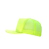 NYFASHION101 en Blanco Snapback de Malla Ajustable (algodón 6-Panel Trucker