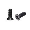 sourcing map M4 x 12mm Phillips Screw Fastener Black for