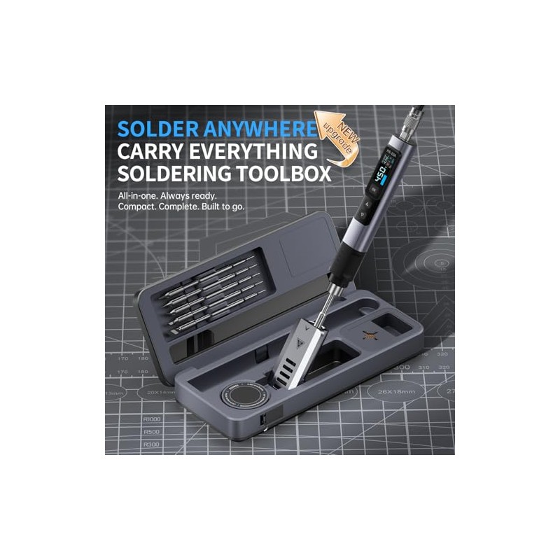 FNIRIS HS-02A Soldering Iron Kit Storage Box, HS02A Exclusive Storage