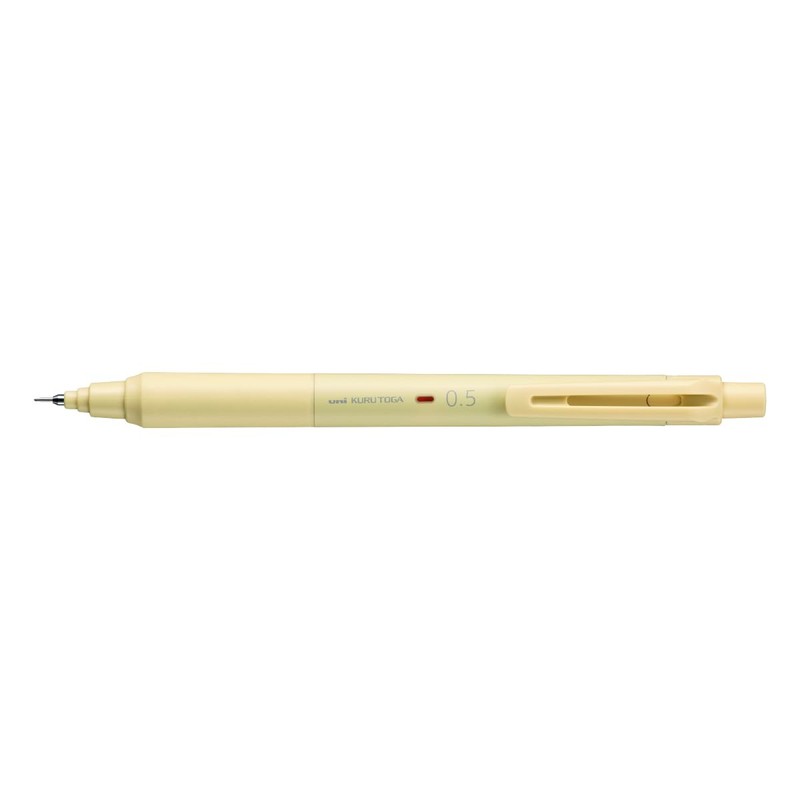 Mitsubishi Pencil Mechanical Pencil Kurutoga KS 0.5 Cream Yellow M5KS1P.27