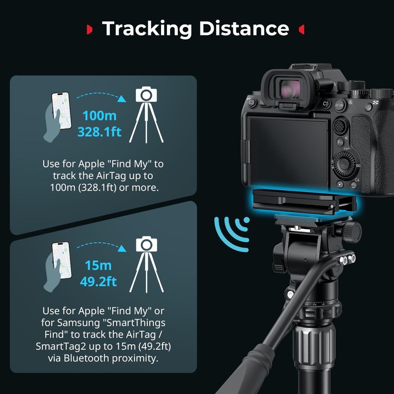 SMALLRIG Mount Plate for AirTag for Sony MD5423