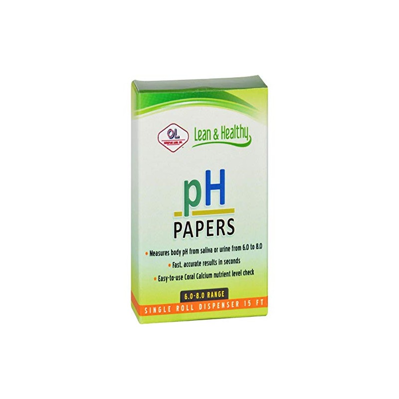 Olympian Labs Ph Papers 6.0 8.0, 15 Ft Roll