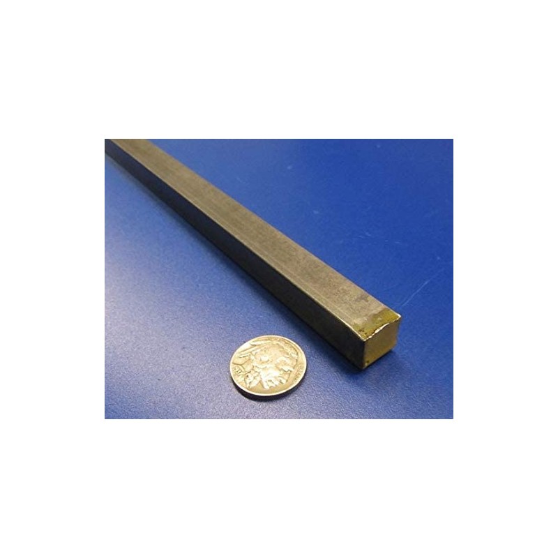 4140 Alloy Steel Square Bar .500" Thickness x .500" Width