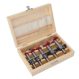 Broca Forstner, Juego de Brocas Forstner de 5 Piezas Juego de Abridor de Agujeros para Carpintería Sierra Cortador de Madera 15/20/25/30/35 M Carburo 2 *, Microbrocas