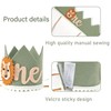 FYHJNC Baby First Birthday Crown, Jungle Wild One Hat 1st