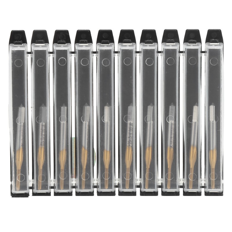 10pcs Coating Thread Tap HSS High Hardness Machine Tapping Thread