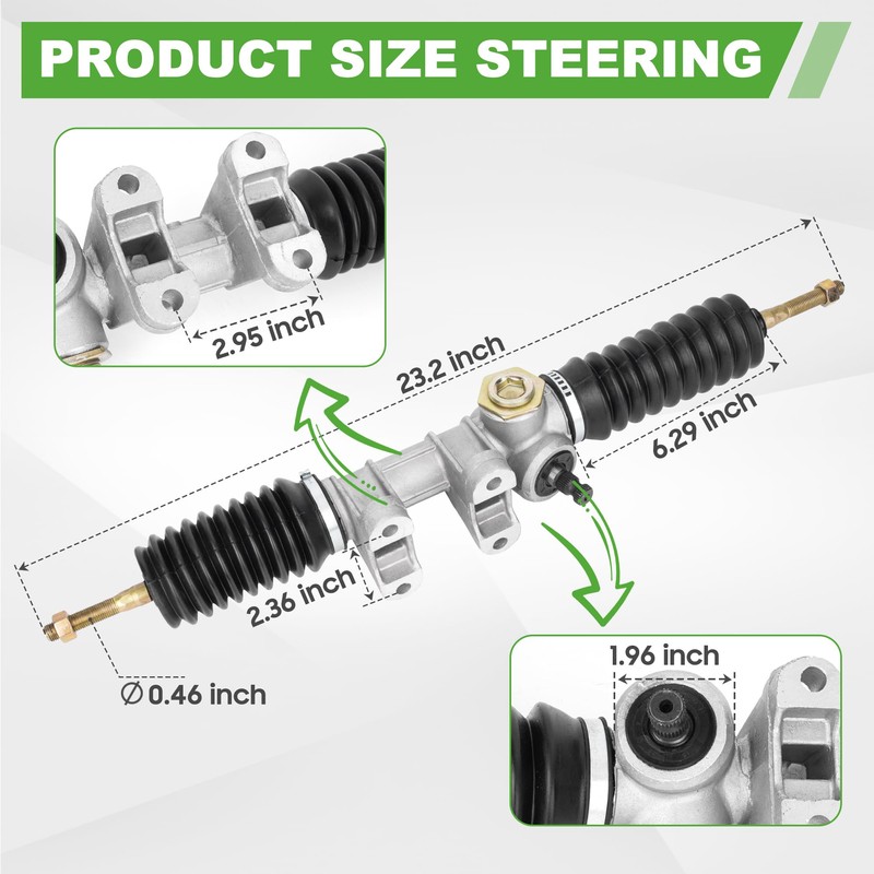 10L0L Golf Cart Steering Gear Box Assembly for Yamaha G22