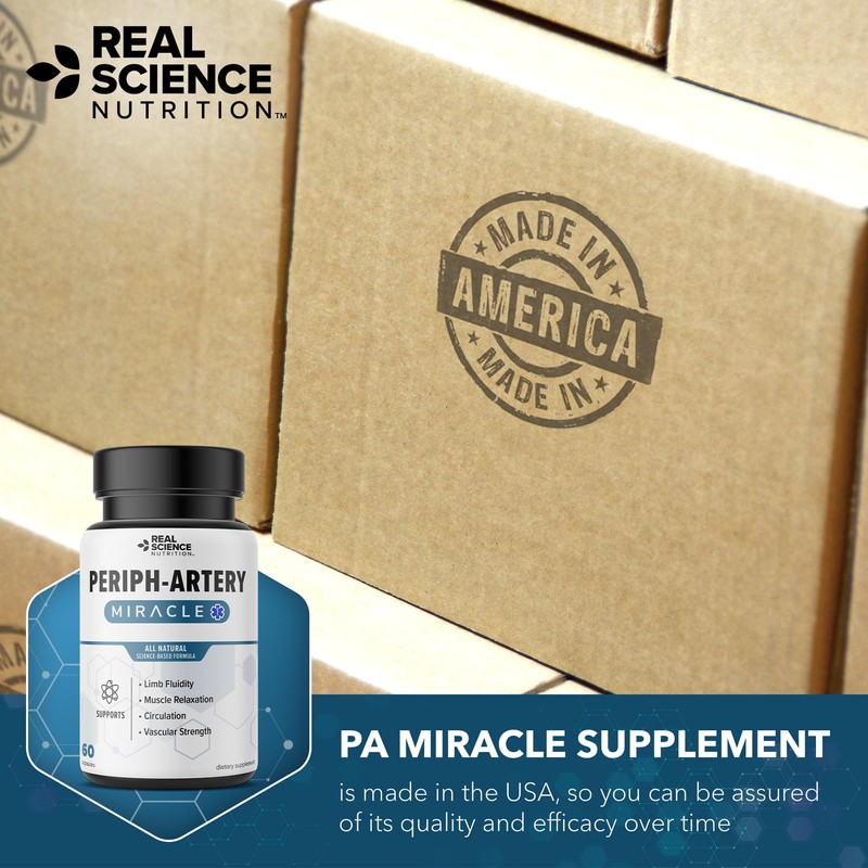 Real Science Nutrition Offers Peripheral Arterial Miracle - A Nutritional