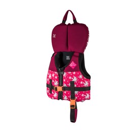 Ronix Laguna Girl's CGA Life Vest, Plum, Infant/Toddler (Up to 30lbs)