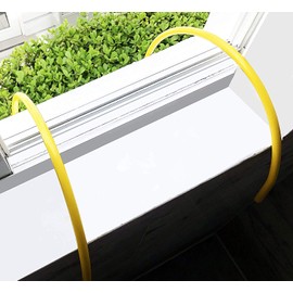 ISOP Fire Escape Ladder for Third Story Windows 25ft (8m) - Flame Resistant Rescue Rope Ladder with Hooks - Weight Capacity up to 1500 Pounds / 3-Story Escape Ladders for Homes - Hook Ladders