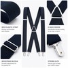 Heavy Duty Suspenders for Men – Adjustable 2-Inch Elastic X-Back