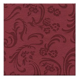 Sassafras Enterprises Damascato Gran Party Napkins, Burgundy
