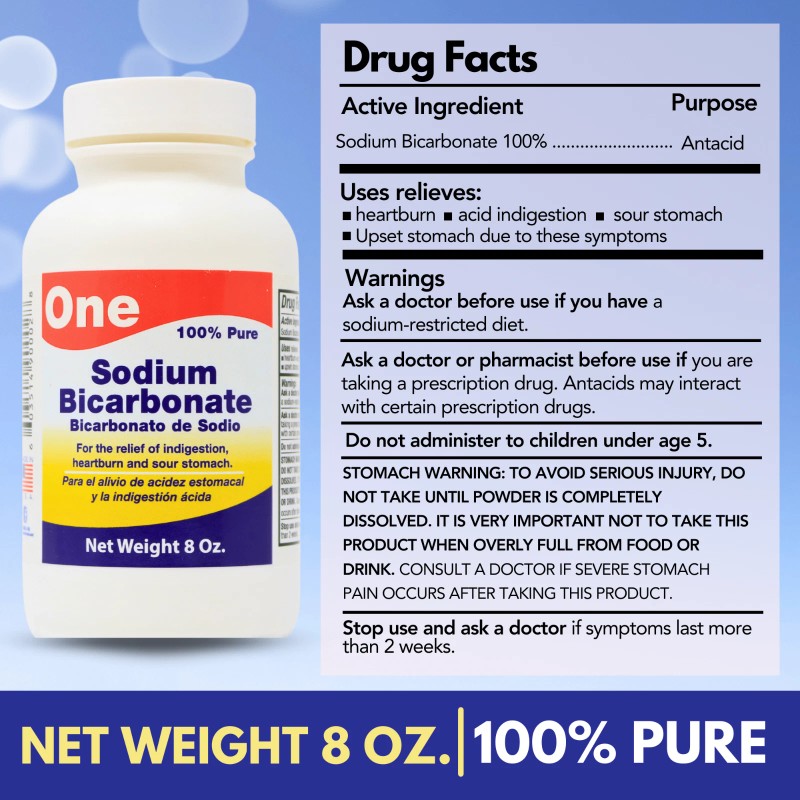 Arymar Pure Sodium Bicarbonate Powder 8 fl oz - (Pack