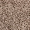 Kettelservice-Metzker Emphoria Stair Mat, Semicircular Light Brown, Shaggy Stair Mat,