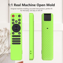 JCMOYUTY Silicone Case Cover for LG MR25GA Remote, Protective Sleeve for 2025 LG OLED Smart TV C5 B5 G5 M5 Series Remote, Glow Green