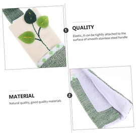 Levemolo Fridge Handle Gloves Set 2pcs Door Handle Covers Warm Stylish for Your Home