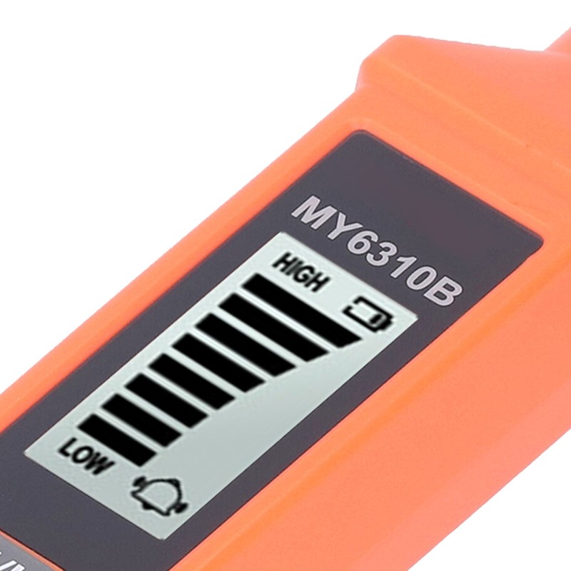 Gas Leak Detector Audible Visual Vibrate Alarm Sensitive LCD Display