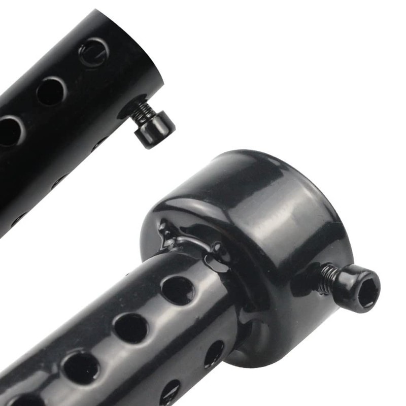 CYDZSW 2Pcs Universal Motorcycle Exhaust Muffler Silencer Insert Baffle Can