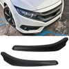 Front Bumper Lip Compatible with 2016-2018 Honda Civic, Ikon Style