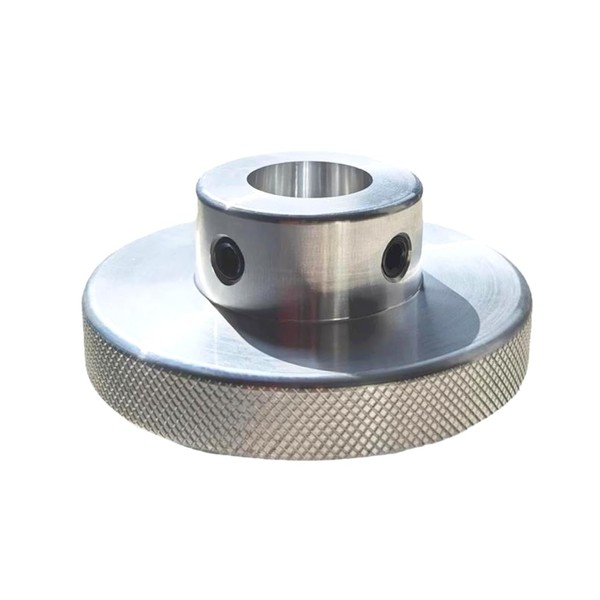 CHANCS Aluminum Alloy Hand Wheel 50mm OD 8mm Bore Knurled