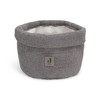Jollein Bliss Knit Changing Table Basket, Storm Grey