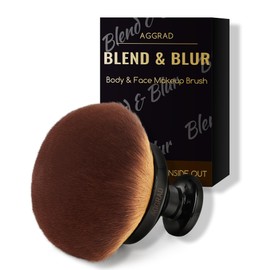 Ultra Large Body Makeup Brush For Self Tanner, Self Tan Back Applicator, Kabuki Brush For Bronzers Blend Self Tanning Applicator, Beauty Supreme Cream Liquid Foundation Brush for Face Leg Makeup