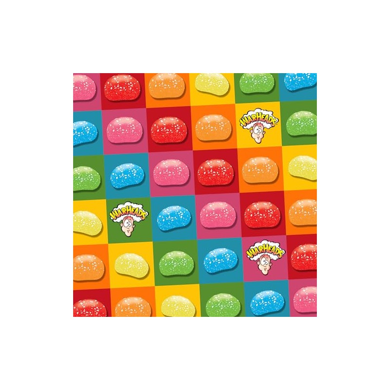 WARHEADS® Sour Jelly Beans Bulk Candy - Assorted Fruit Flavors