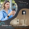TAWOIA Schuko Smart Socket, 1 Compartment, 16A, App Control, Works