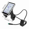 Electric Bike LCD Meter 5 Pin 24V 36V 48V 60V