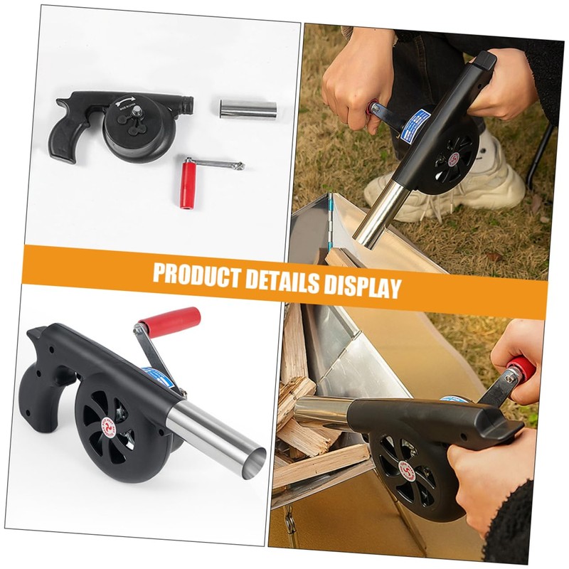 Kisangel Barbecue Blower Air Blower Outdoor Air Fire Blower Picnic