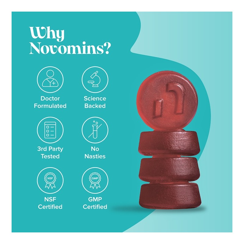 Novomins Focus Gummies 60