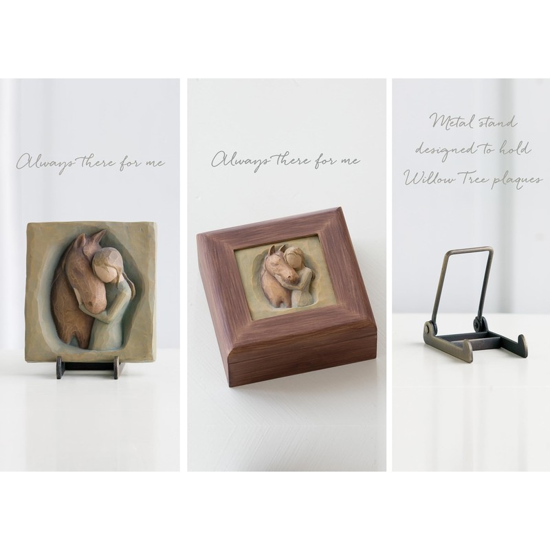 Willow Tree Quiet Strength Plaque with Stand plus Quiet Strength
