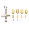 RC 10mm Brass Hex Extension Prevents Shaking Easy Installation RC