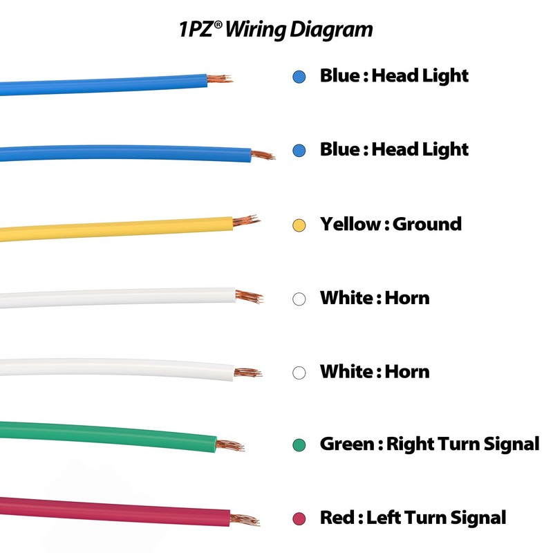 1PZ MS1-S01 7/8" Multi-Function Horn Turn Signal On/Off Light Switch