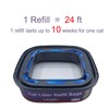 4 Pack Cat Litter Refill Bags Cartridges Compatible with Genie
