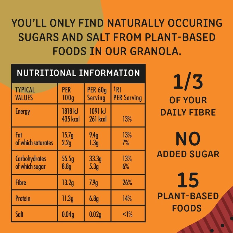 Bio&Me Apple and Cinnamon Gut Loving Granola, 360 g