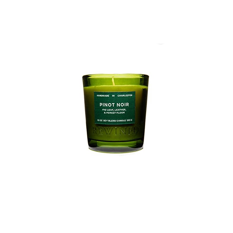 Rewined-Pinot Noir Scented Candles(10oz)- Notes of Fig Leaf, Leather, and
