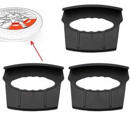 Dokili Universal Motorcycle Rim Protector Car Tyre Assembly Rim Protection Motorcycle ATV Wheel Hub Rim Edge Protector Rim Protector for Dirt Bike Scooter Pocket Dirt Motorcycle 3 Pieces New Design