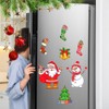 HANABASS 1 Set Christmas Fridge Magnets Christmas Tree&Christmas Stockings&Santa Claus&Snowman