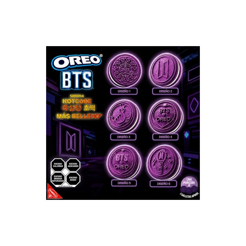 Oreo, Galletas Sándwich con Relleno Sabor a Hot Cake, Edición
