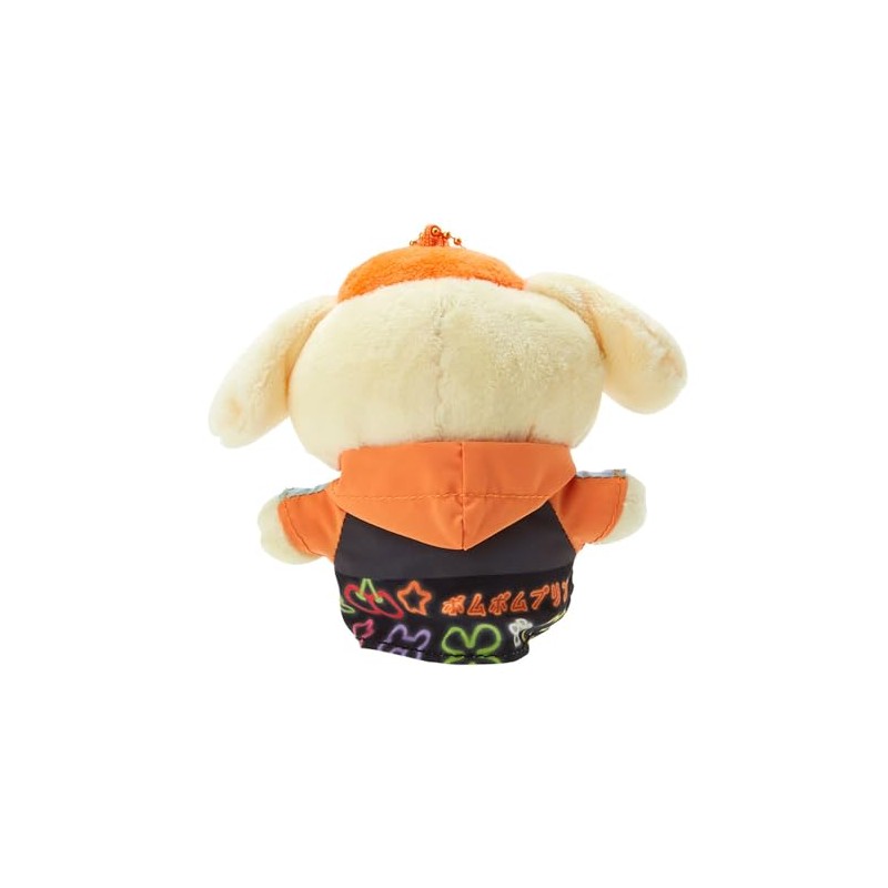 Sanrio 597091 Pom Pom Pudding Mascot Holder (Sanrio Vivid Neon)