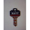 Navy Schlage House key blank